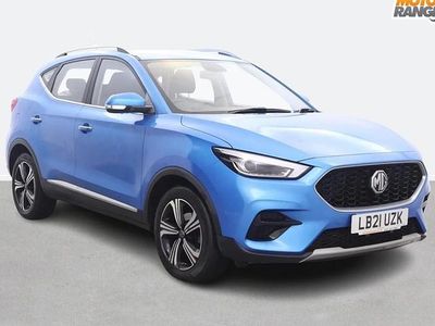 Used MG ZS Excite 111 HP (81 kW) 2021 Blue SUV
