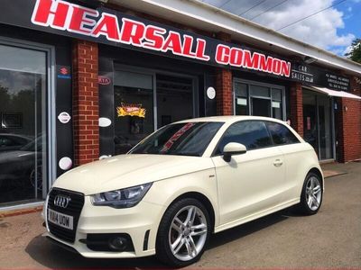 used Audi A1 1.6 TDI S LINE 3d 105 BHP 12 MONTHS MOT HPI CLEAR !!