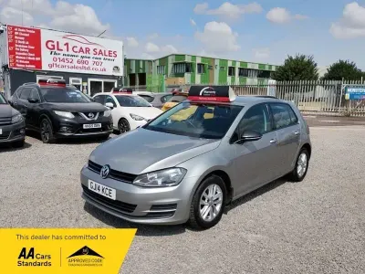 Used VW Golf VII S 83 HP (61 kW) 2014 Silver Hatchback