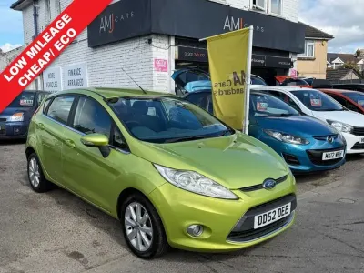 Używany Ford Fiesta Zetec 94 KM (69 kW) 2009 Zielony Hatchback