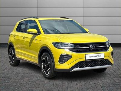 Yellow Used 2025 VW T-Cross R-line SUV | £24,998 (A bit pricey)