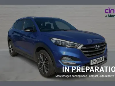 Used Hyundai Tucson GO! 174 HP (127 kW) 2018 Blue SUV