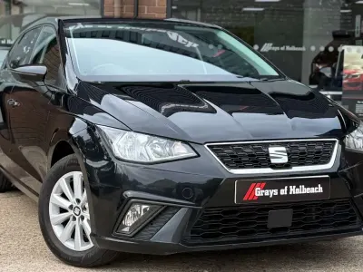 Used Seat Ibiza SE Technology 75 HP (55 kW) 2018 Black Hatchback