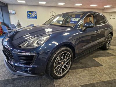 Blue Used 2015 Porsche Macan S SUV | £24,999 (Fair price)