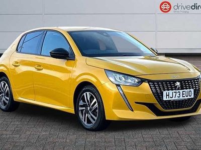 Yellow Used 2023 Peugeot 208 Allure+ Hatchback | £14,350 (Fair price)