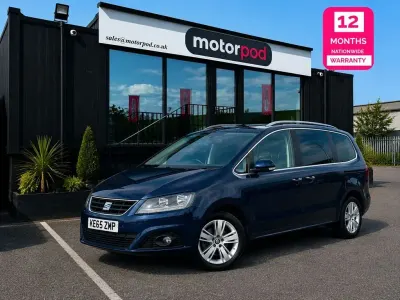 Used Seat Alhambra SE 150 HP (110 kW) 2015 Blue MPV