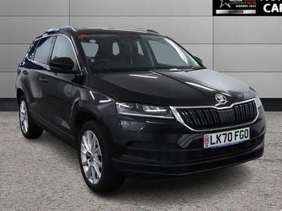 Used Skoda Karoq SE L 150 HP (110 kW) 2021 Black SUV