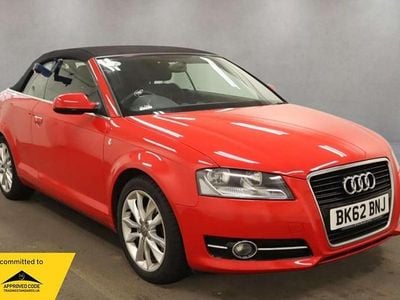 Used Audi A3 Cabriolet Sport 2012 Red Cabriolet