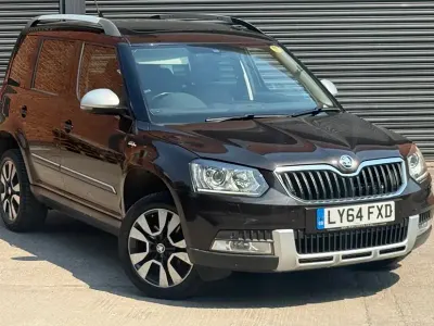 Used Skoda Yeti 170 HP (125 kW) 2015 Brown SUV