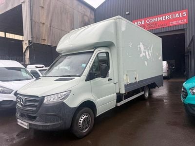 Begagnad Mercedes Sprinter 2019 Grön Van