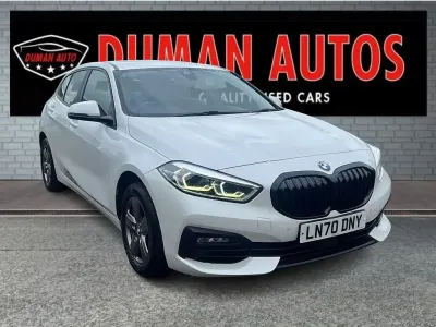 Begagnad BMW 116 Comfort Edition 116 HK (85 kW) 2020 Vit Halvkombi