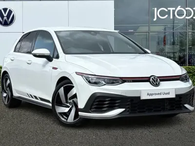 Used VW Golf VIII GTI Clubsport 300 HP (220 kW) 2023 White Hatchback