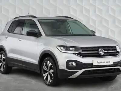 Used VW T-Cross Black Edition 115 HP (84 kW) 2024 Reflex silver SUV