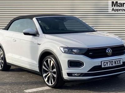 Used VW T-Roc R-line 150 HP (110 kW) 2020 White SUV