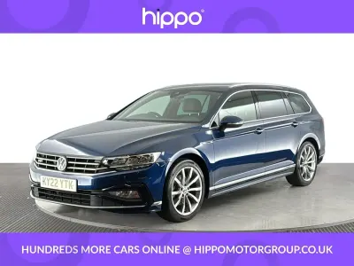 Used VW Passat R-line 150 HP (110 kW) 2022 Blue Estate