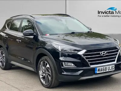 Used Hyundai Tucson Premium SE 177 HP (130 kW) 2018 Black SUV