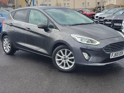 Used Ford Fiesta Titanium 125 HP (91 kW) 2019 Grey Hatchback