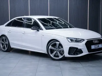 Używany Audi A4 Black Edition 190 KM (139 kW) 2020 Biały Sedan/Limuzyna