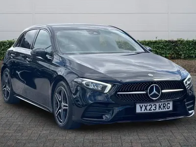 Used Mercedes A180 Executive 2023 Cosmos black metallic Hatchback