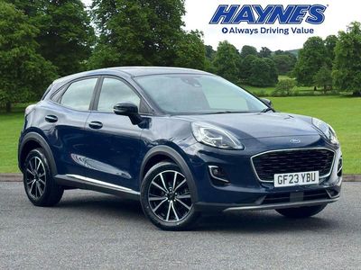Begagnad Ford Puma Titanium 125 HK (91 kW) 2023 Blå SUV