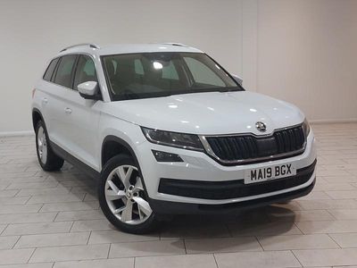 Used Skoda Kodiaq 150 HP (110 kW) 2019 White SUV