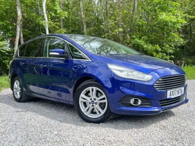 Begagnad Ford S-MAX Titanium 150 HK (110 kW) 2017 Blå Minibuss