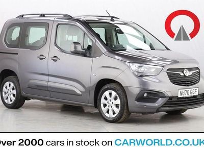 Used Vauxhall Combo S 100 HP (73 kW) 2020 Grey MPV