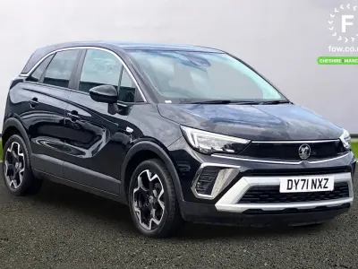 Used Vauxhall Crossland Edition 83 HP (61 kW) 2021 Black SUV