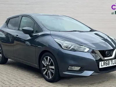 Used Nissan Micra N-Connecta 90 HP (66 kW) 2018 Grey Hatchback