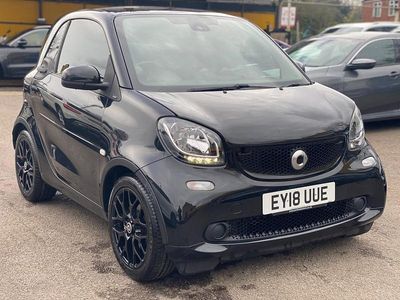 Used Smart ForTwo Coupé Premium 90 HP (66 kW) 2018 Black Coupe