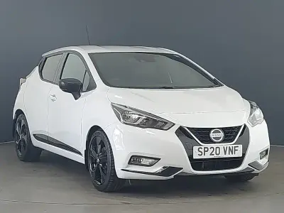 Używany Nissan Micra 100 KM (73 kW) 2020 Biały Hatchback