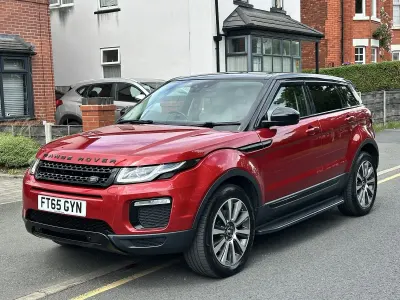 Used Land Rover Range Rover evoque SE 2015 Red Estate