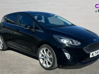 Używany Ford Fiesta Titanium X 125 KM (91 kW) 2021 Czarny Hatchback