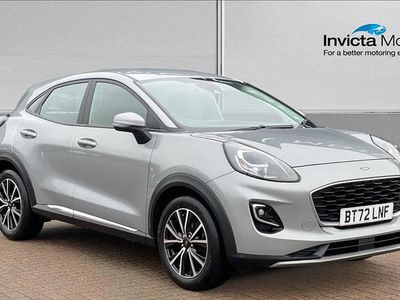 Used Ford Puma Titanium 155 HP (114 kW) 2022 Silver Hatchback