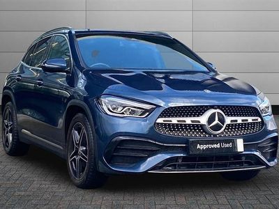 Used Mercedes GLA200 AMG Line Premium 163 HP (119 kW) 2023 Blue SUV