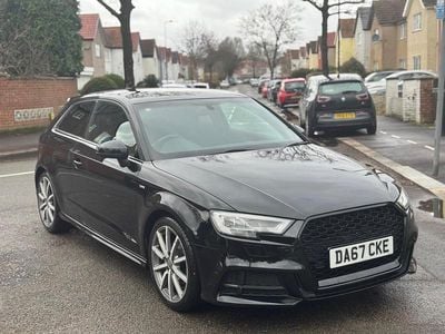 Used Audi A3 Black Edition 150 HP (110 kW) 2017 Black Hatchback