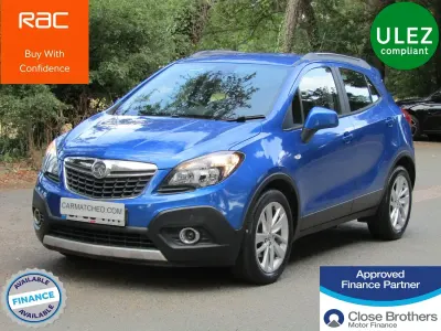 Used Vauxhall Mokka 115 HP (84 kW) 2015 Blue SUV