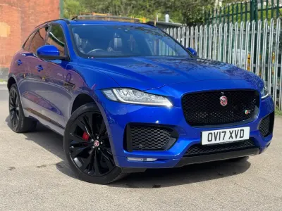 Second-hand Jaguar F-Pace S 300 CP (220 kW) 2017 Albastru SUV
