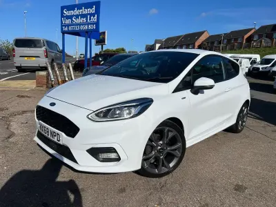 Used Ford Fiesta ST-Line X 140 HP (102 kW) 2018 White Hatchback