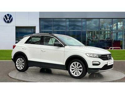 White Used 2019 VW T-Roc SE SUV | £15,258 (Fair price)