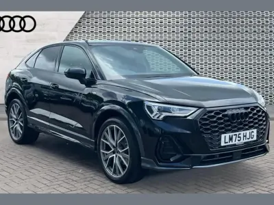 Used Audi Q3 Black Edition 150 HP (110 kW) 2025 Black SUV
