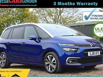 Blue Used 2018 Citroën Grand C4 Picasso Flair MPV | £9,000 (Fair price)