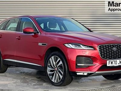 Red Used 2021 Jaguar F-Pace SUV | £27,638 (Fair price)