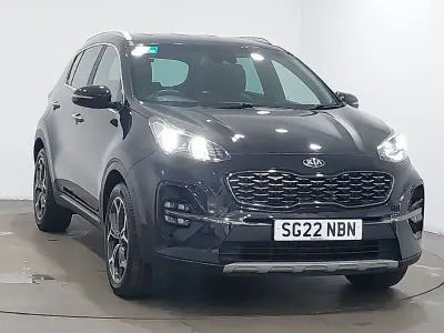 Used Kia Sportage GT-Line 174 HP (127 kW) 2022 Black SUV