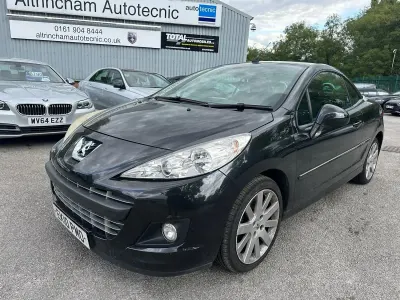 Used Peugeot 207 GTi 120 HP (88 kW) 2010 Black Cabriolet