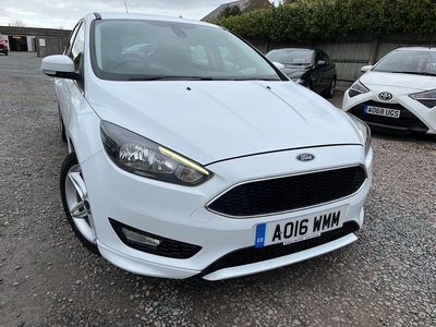 Used Ford Focus Zetec 120 HP (88 kW) 2016 White Hatchback