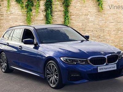 Used BMW 318 M Sport 154 HP (113 kW) 2022 Blue Estate