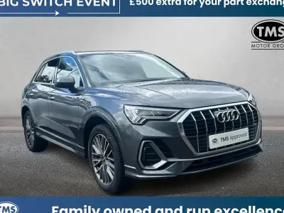 Used Audi Q3 S-Line 150 HP (110 kW) 2022 Grey SUV