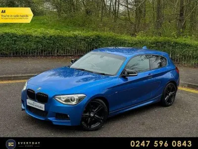 Used BMW 118 M Sport 170 HP (125 kW) 2014 Blue Hatchback