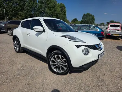 Used Nissan Juke Tekna 117 HP (86 kW) 2018 White SUV